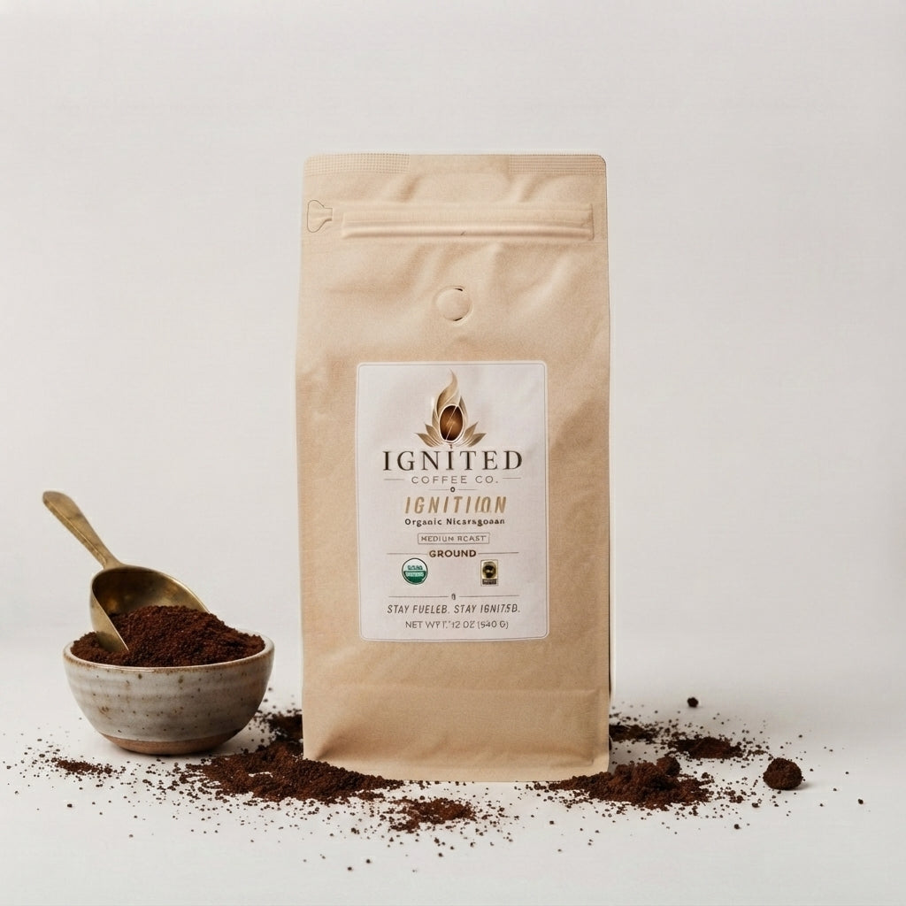 IGNITION – Organic Nicaraguan Medium Roast (Ground)